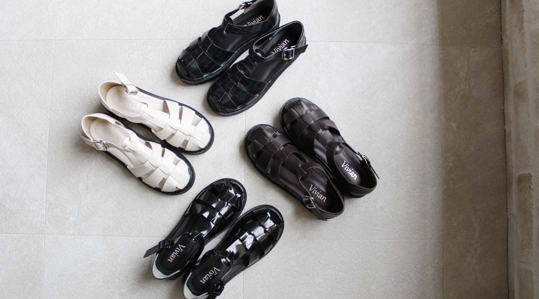 ボリュームソールグルカサンダル