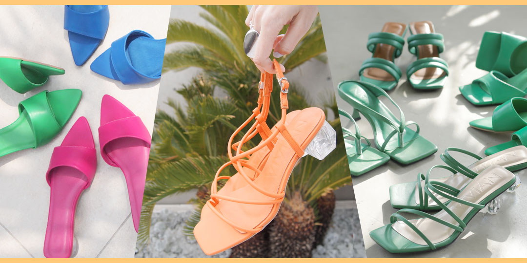 Vivid COLOR SANDALS