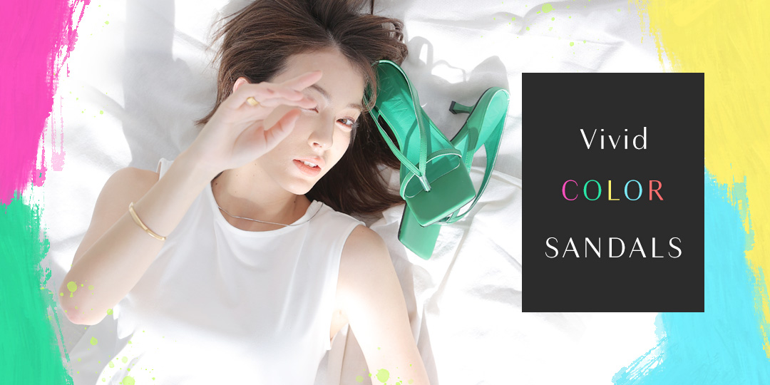 Vivid COLOR SANDALS