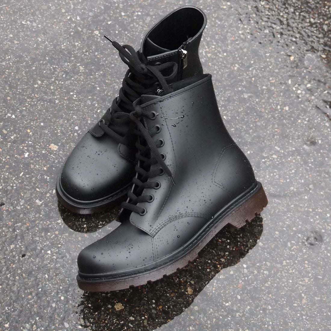 完全防水レースアップショートブーツ ｜靴・レディースシューズの通販