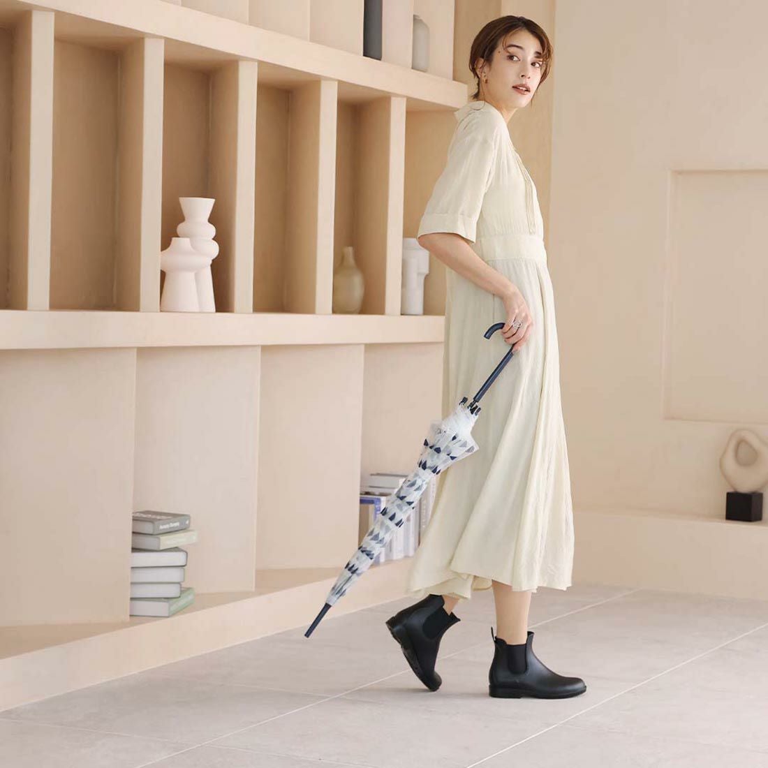 完全防水サイドゴアブーツ ｜靴・レディースシューズの通販ならVIVIAN