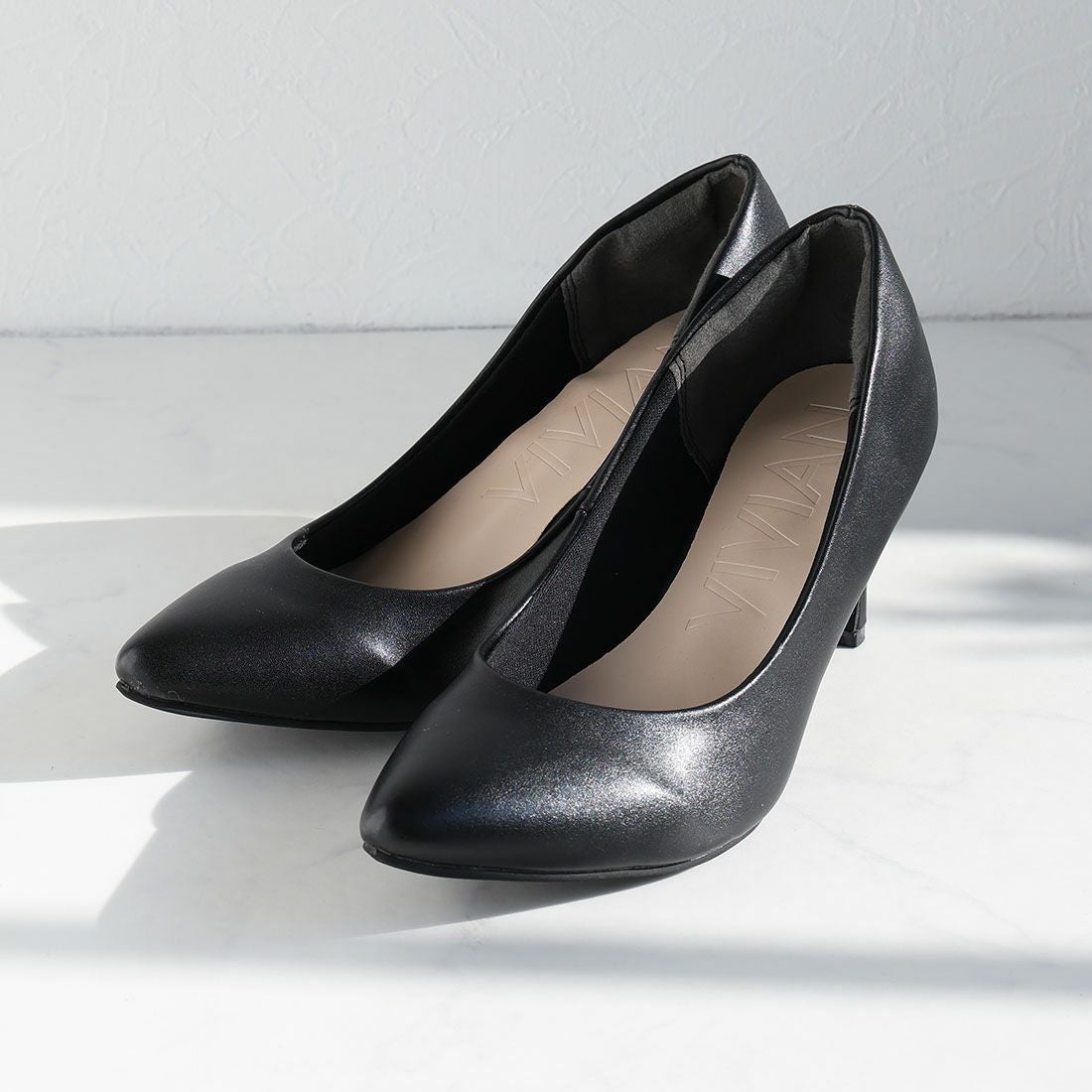 2026年春再販】ポインテッドトゥ7cmキレイめパンプス ｜靴・レディース