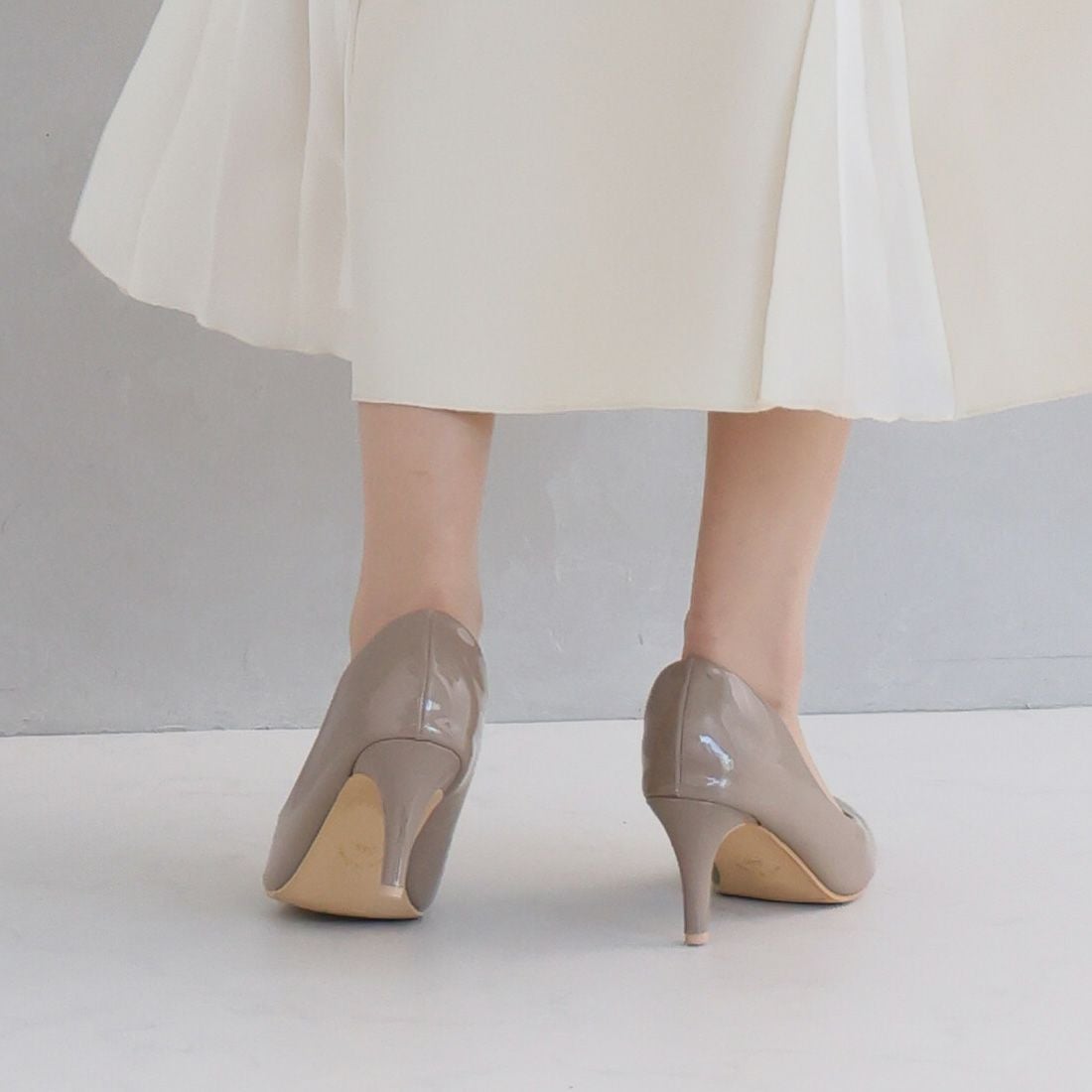2026年春再販】ポインテッドトゥ7cmキレイめパンプス ｜靴・レディース