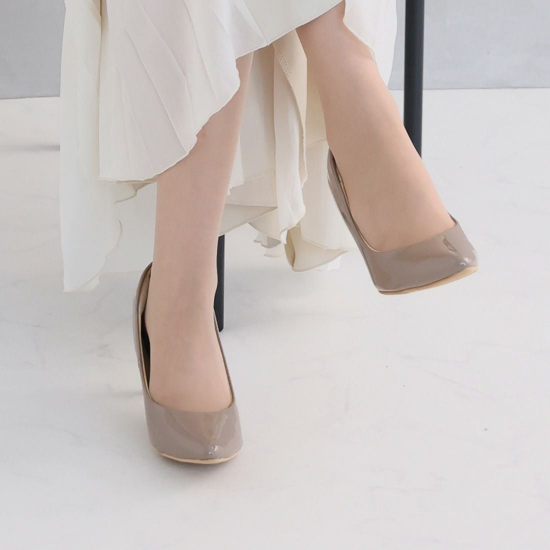 2026年春再販】ポインテッドトゥ7cmキレイめパンプス ｜靴・レディース