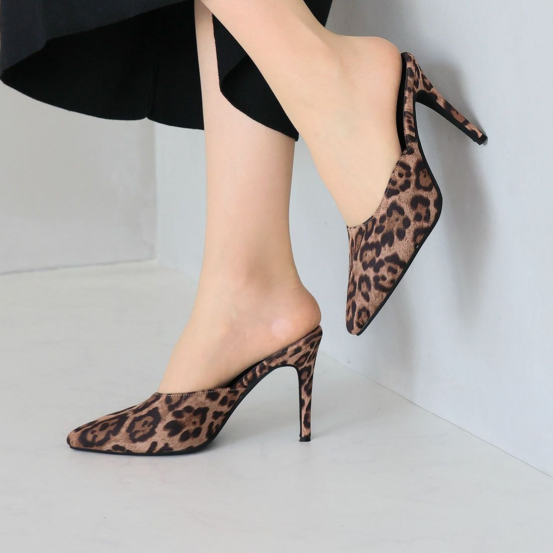 2026年春新色追加】ポインテッドトゥピンヒールミュール ｜靴