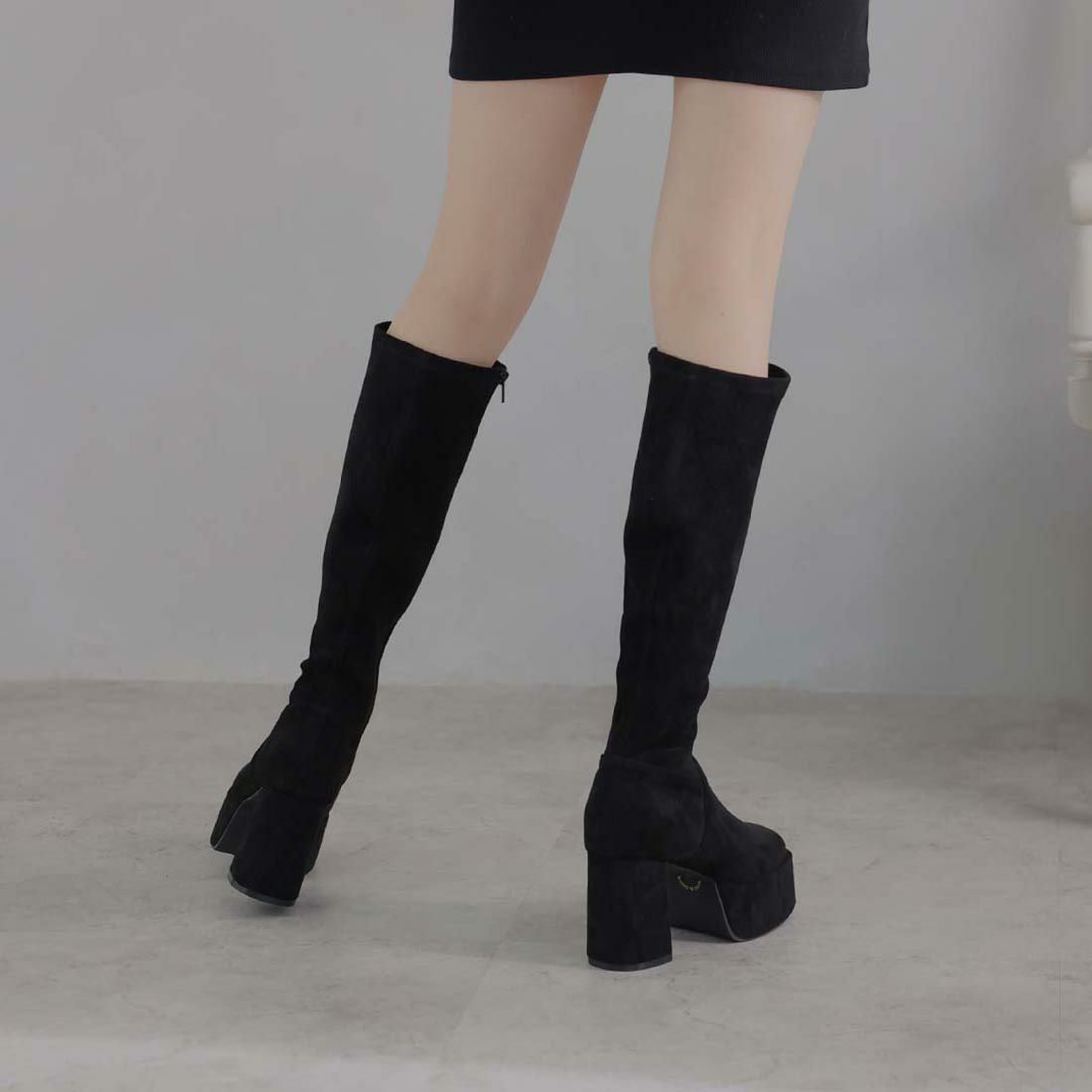 2025年秋冬新色追加】【公式ストア/ZOZO限定】スクエアトゥ厚底