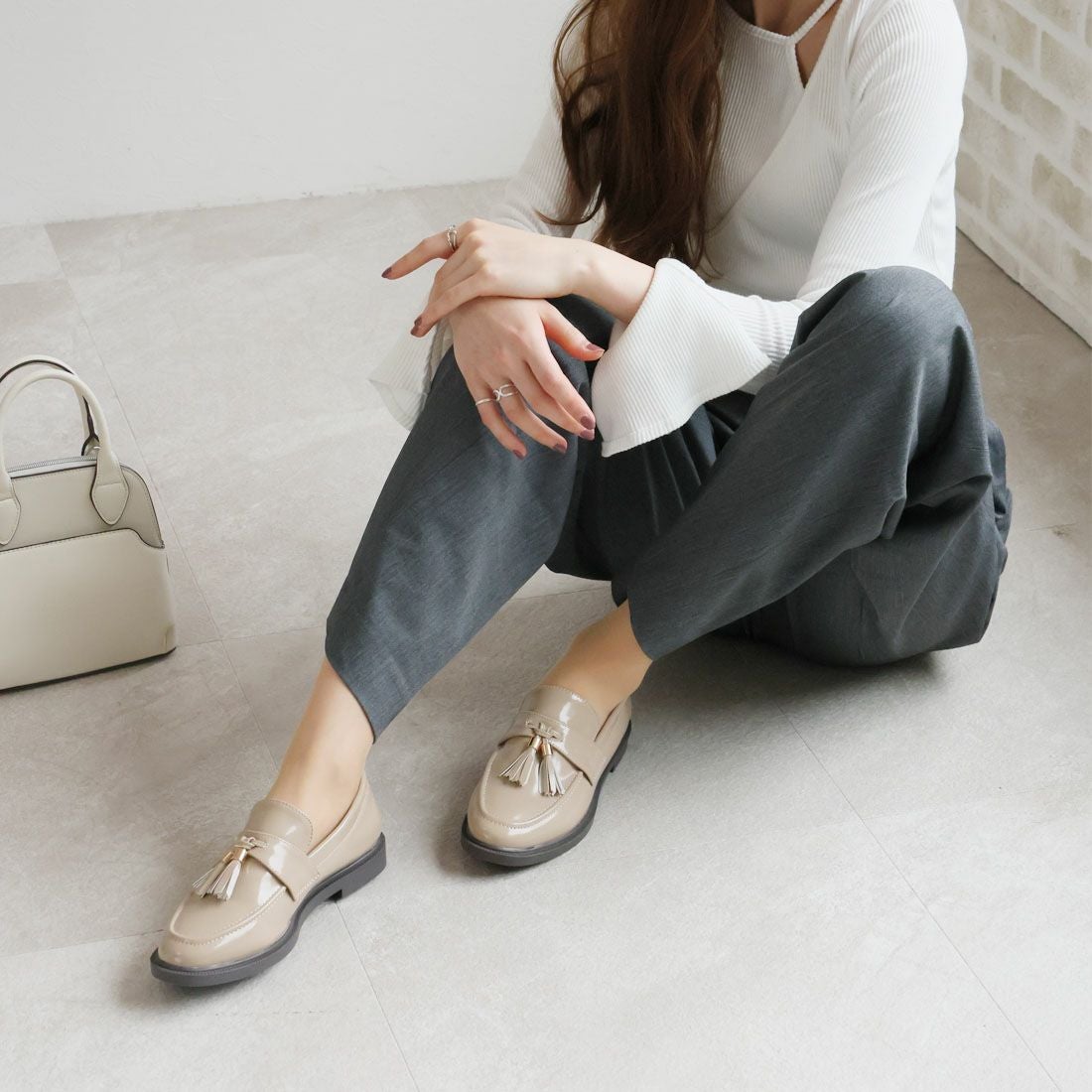 2026年春再販】タッセルローファー ｜靴・レディースシューズの通販