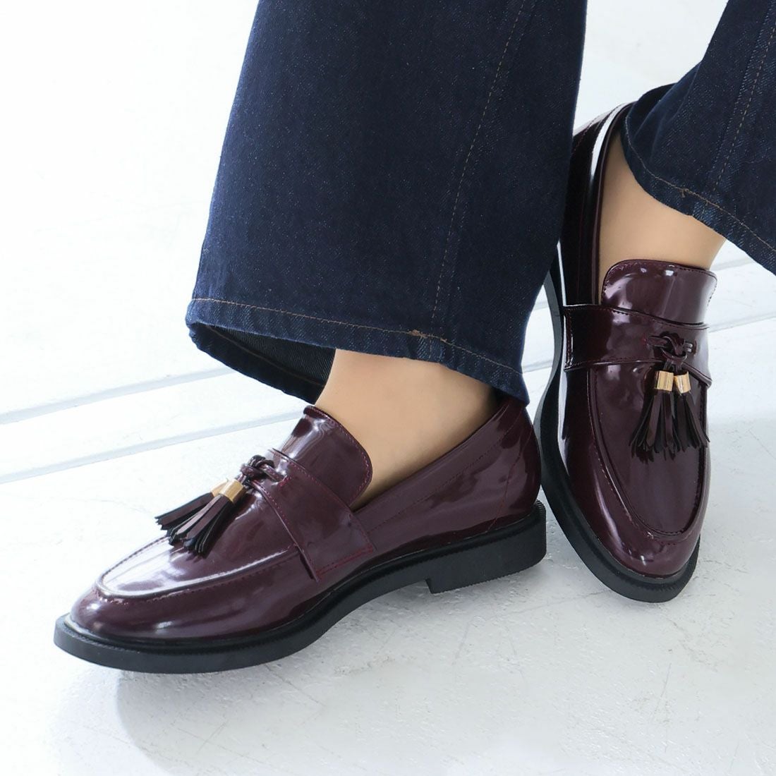 2026年春再販】タッセルローファー ｜靴・レディースシューズの通販