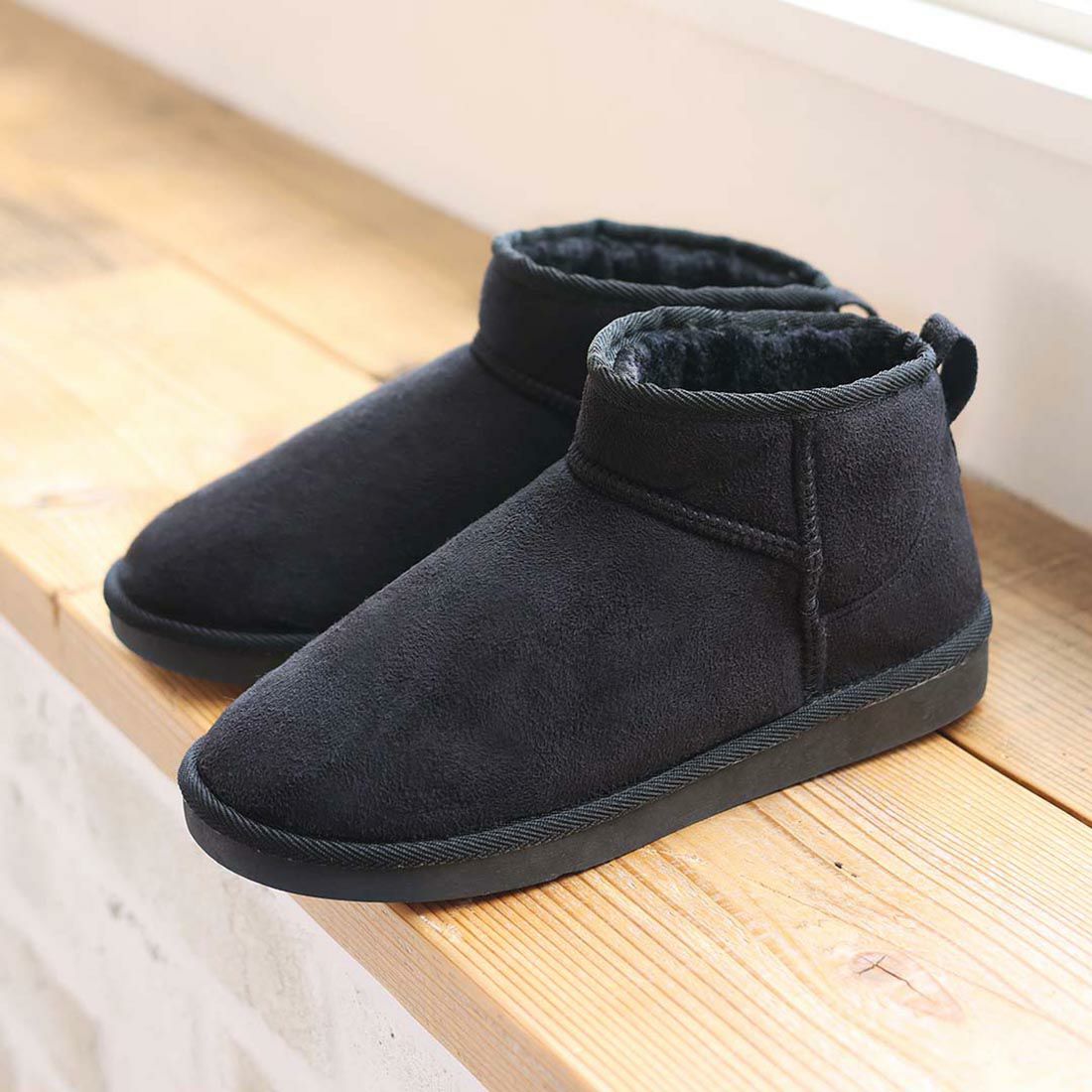 撥水ミニ丈ムートンブーツ ｜靴・レディースシューズの通販ならVIVIAN