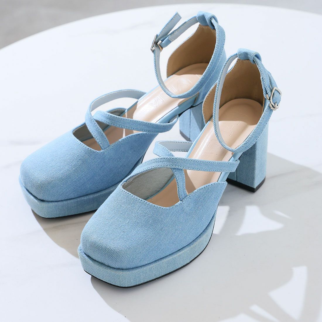 2026年春再販】【公式ストア/ZOZO限定】厚底プラットフォームクロス