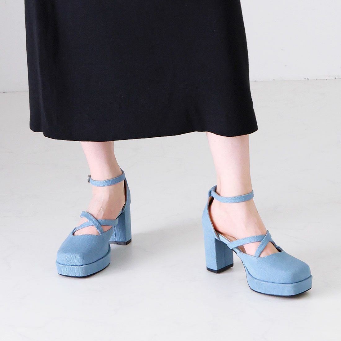 2026年春再販】【公式ストア/ZOZO限定】厚底プラットフォームクロス