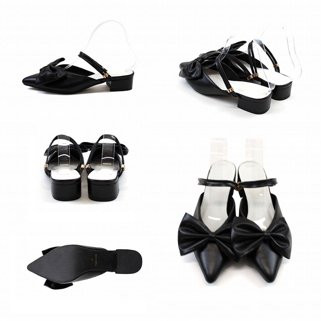 MAISON SPECIAL 2wayRibbonMule/2WAリボンミュール 2026年秋新色追加】2WAYポインテッドトゥリボンストラップミュール