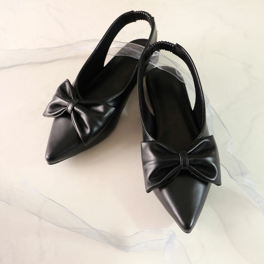 新色追加】【公式ストア/ZOZO限定】ポインテッドトゥリボンバック