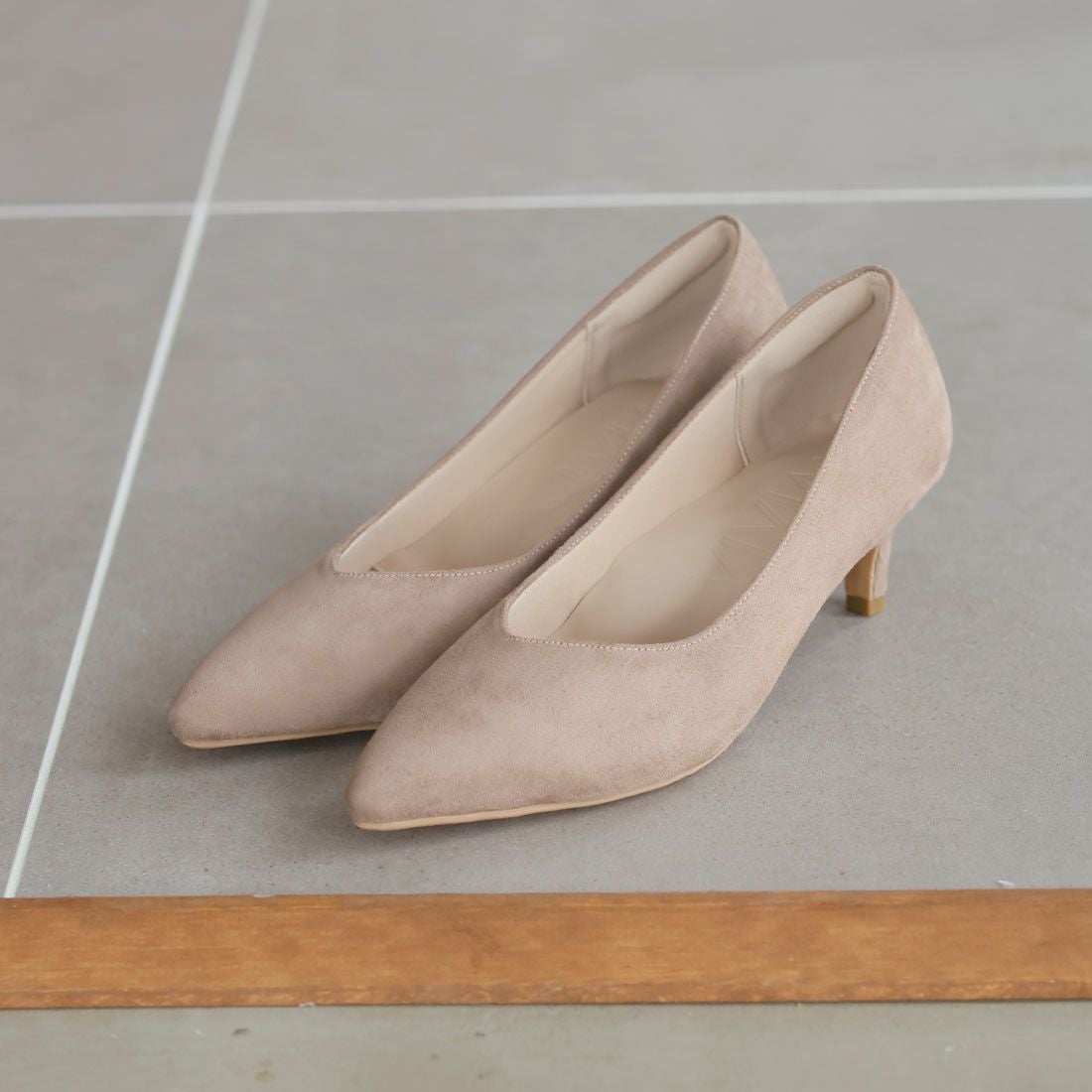 履き心地やみつき感激】ポインテッドトゥ5cmヒール感激パンプス ｜靴