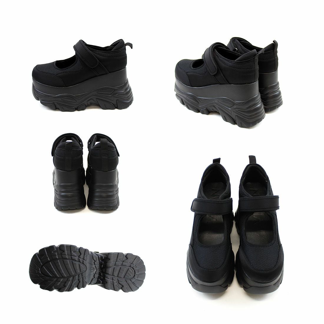 公式ストア/ZOZO限定】厚底ベルクロストラップダッドスニーカー ｜靴