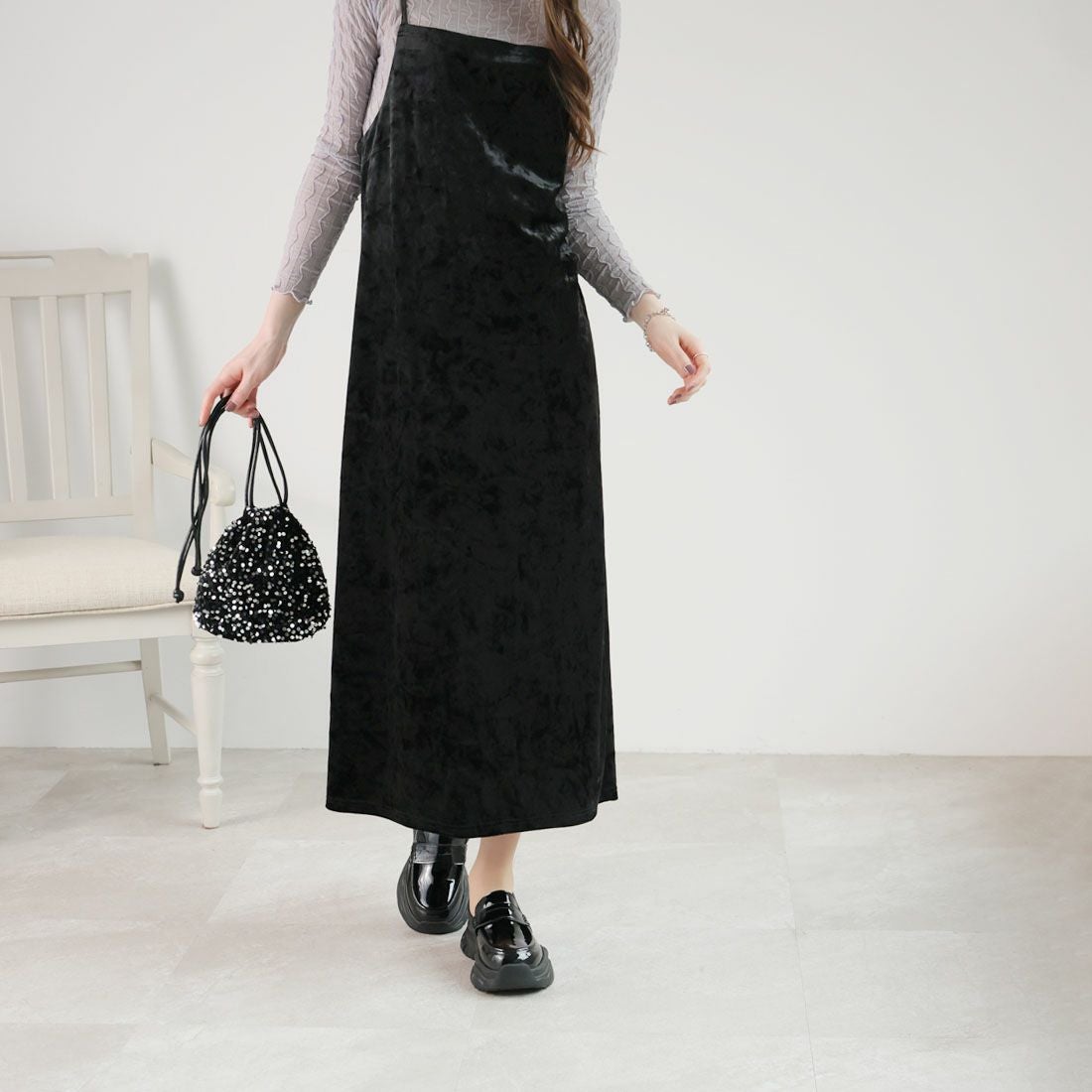 2026年春再販】厚底スニーカーローファー ｜靴・レディースシューズの