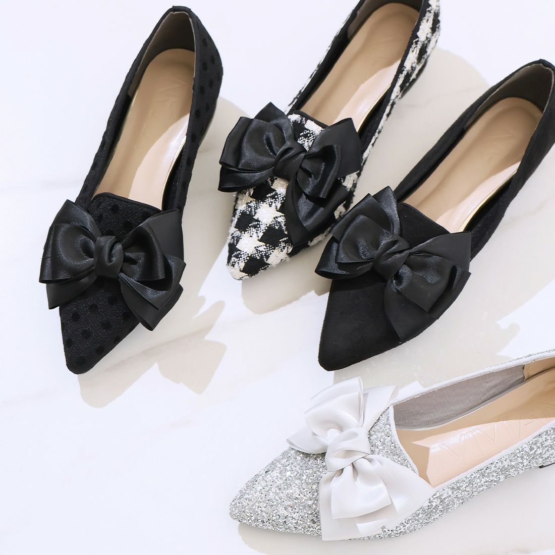 2026年春再販】ポインテッドトゥ7cmキレイめパンプスポインテッドトゥ