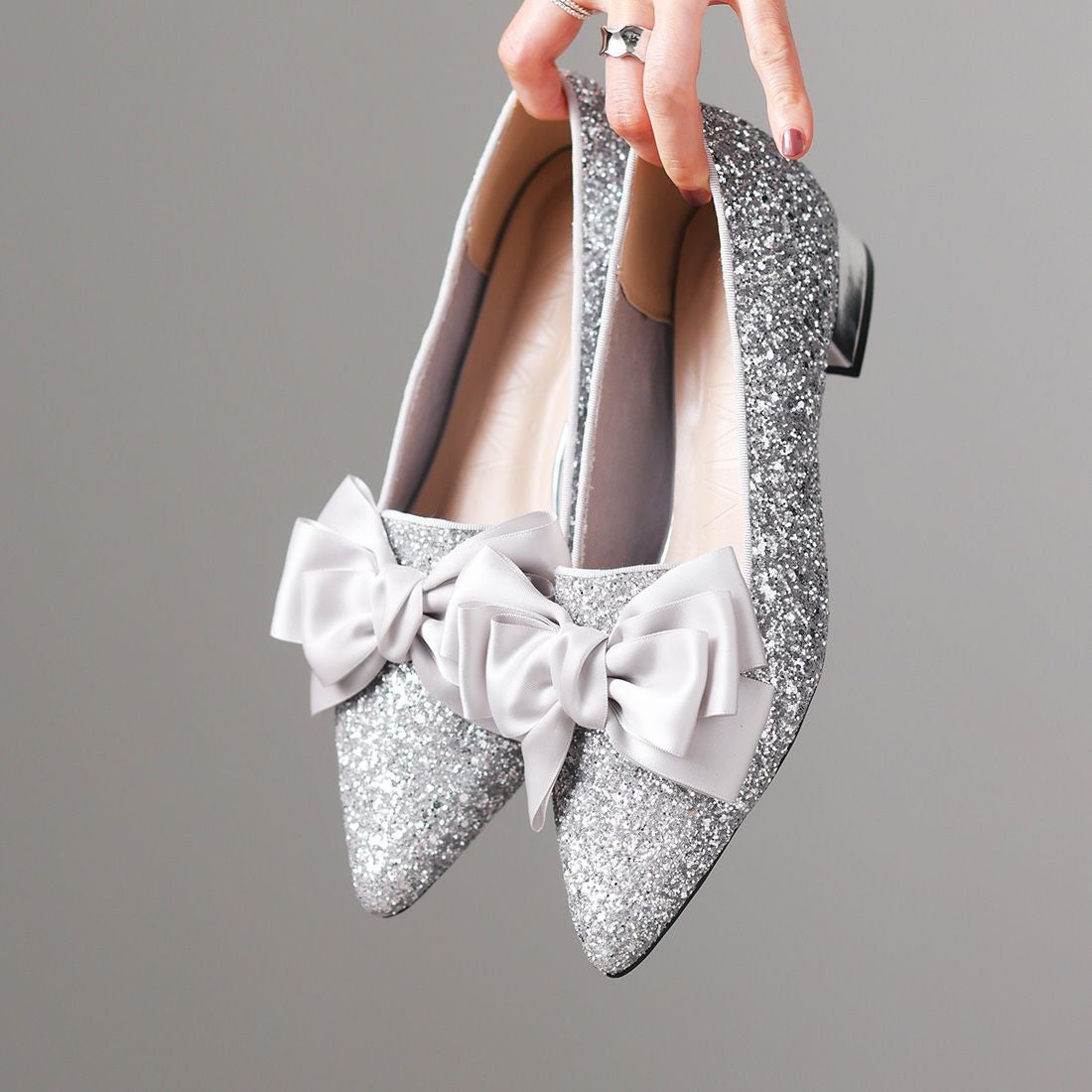 2026年春再販】ポインテッドトゥ7cmキレイめパンプスポインテッドトゥ