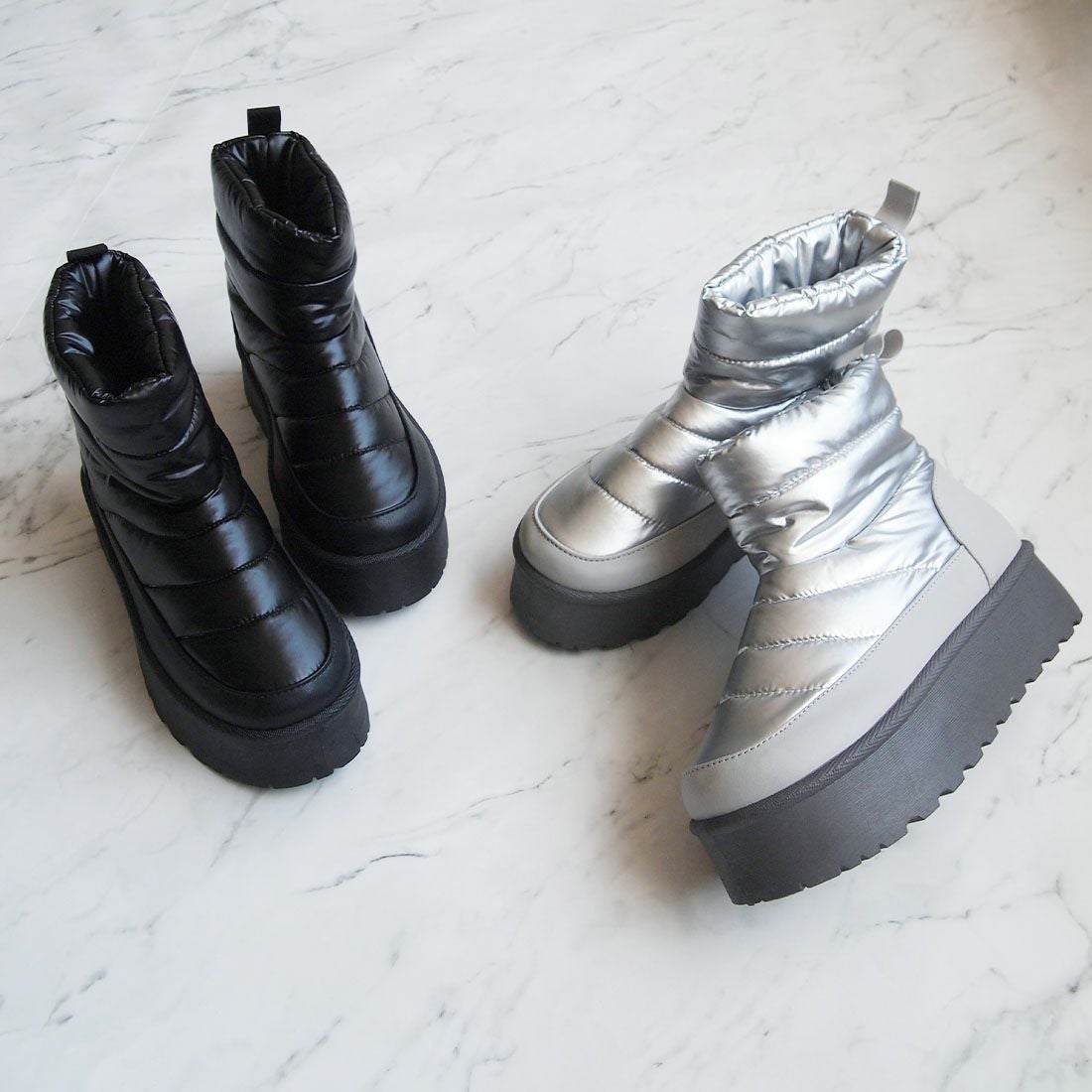 厚底防寒スノーブーツ ｜靴・レディースシューズの通販ならVIVIAN