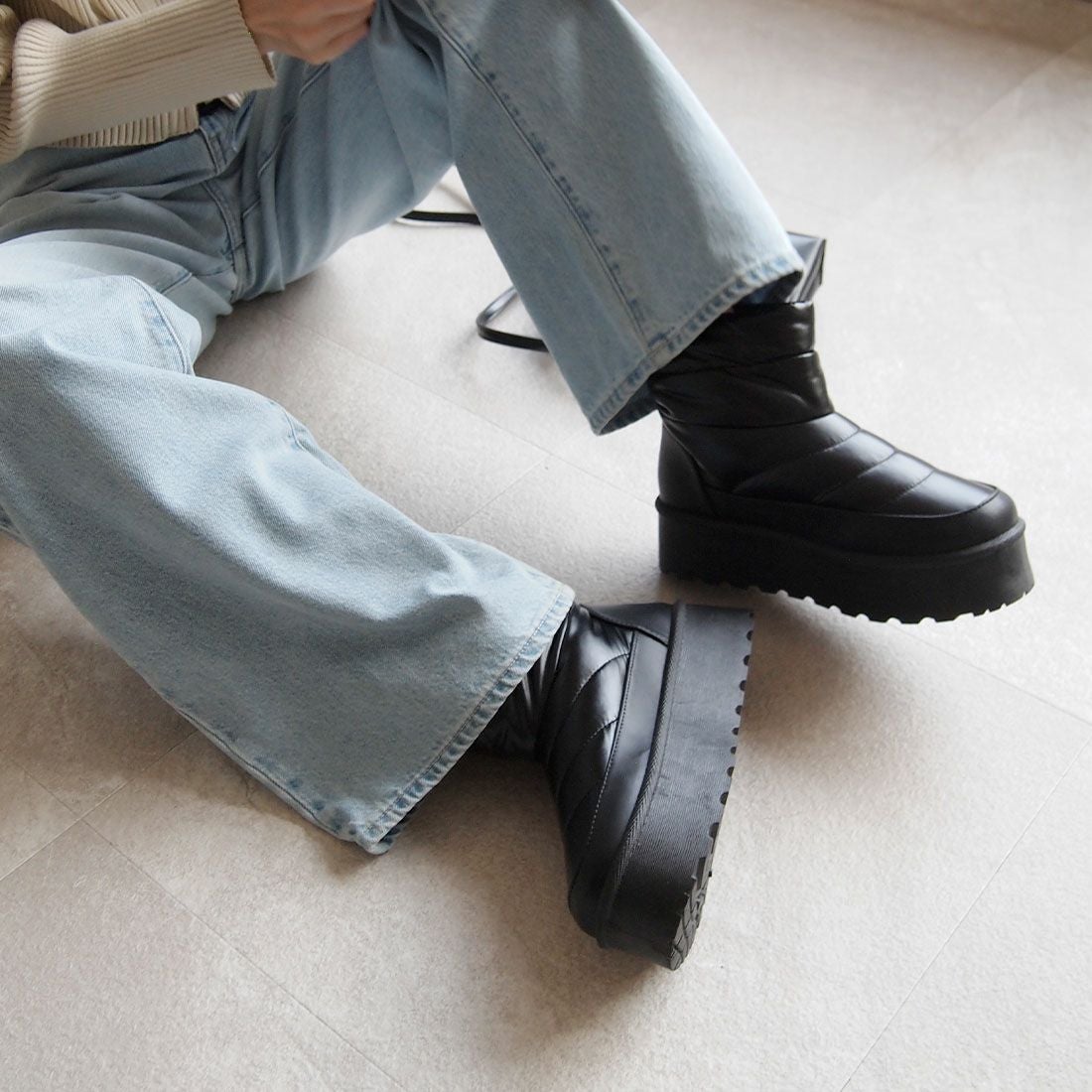 厚底防寒スノーブーツ ｜靴・レディースシューズの通販ならVIVIAN