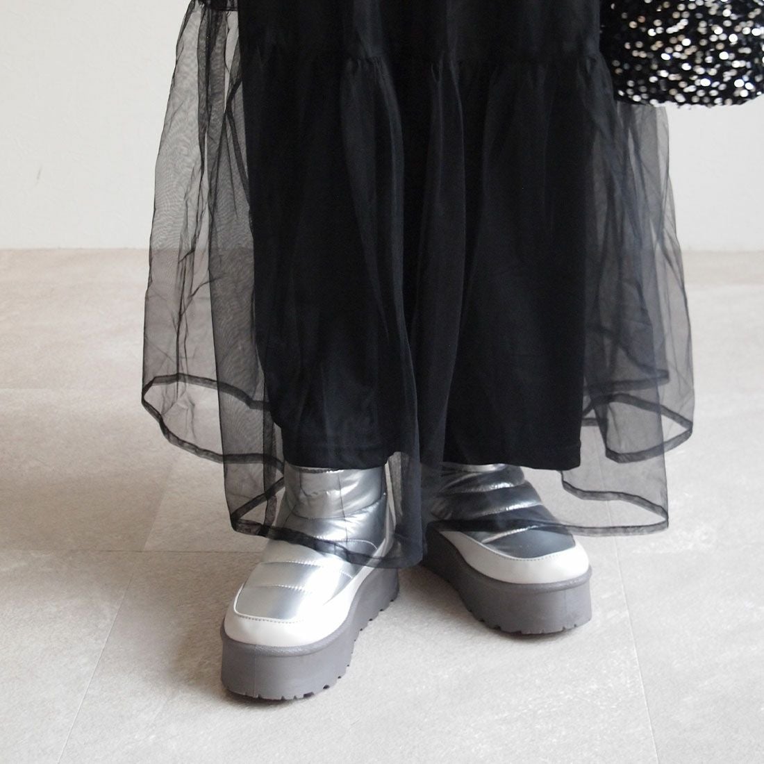 厚底防寒スノーブーツ ｜靴・レディースシューズの通販ならVIVIAN