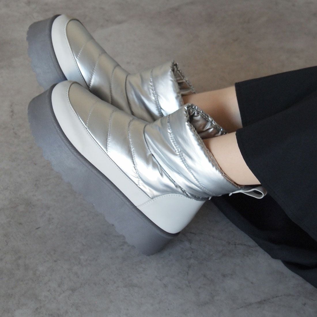 厚底防寒スノーブーツ ｜靴・レディースシューズの通販ならVIVIAN