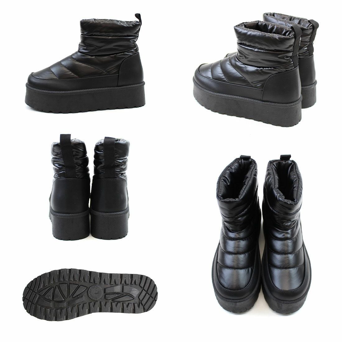 厚底防寒スノーブーツ ｜靴・レディースシューズの通販ならVIVIAN