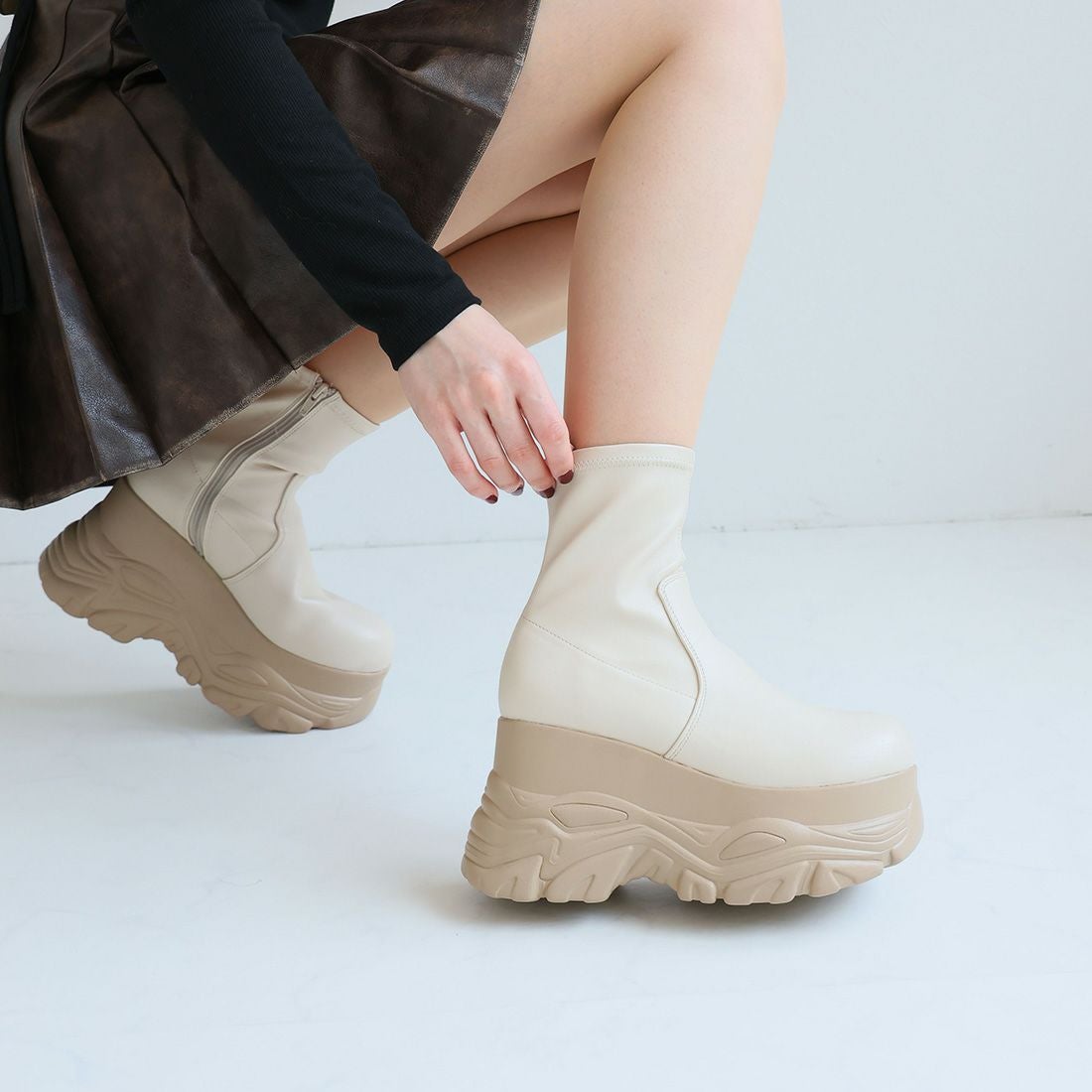 公式ストア/ZOZO限定】【2025年新色追加】厚底ボリュームソール