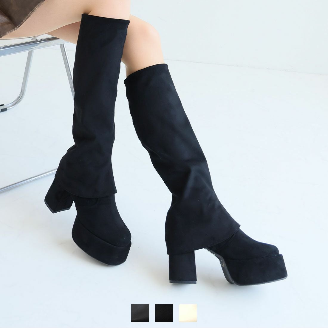 2025年秋冬新色追加】【公式ストア/ZOZO限定厚底プラットフォーム