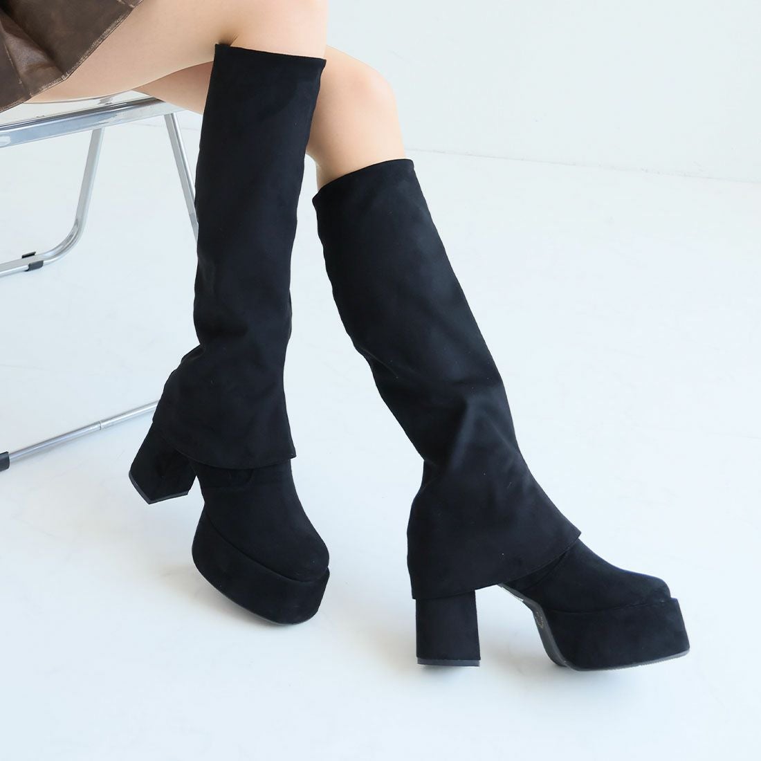 2025年秋冬新色追加】【公式ストア/ZOZO限定厚底プラットフォーム