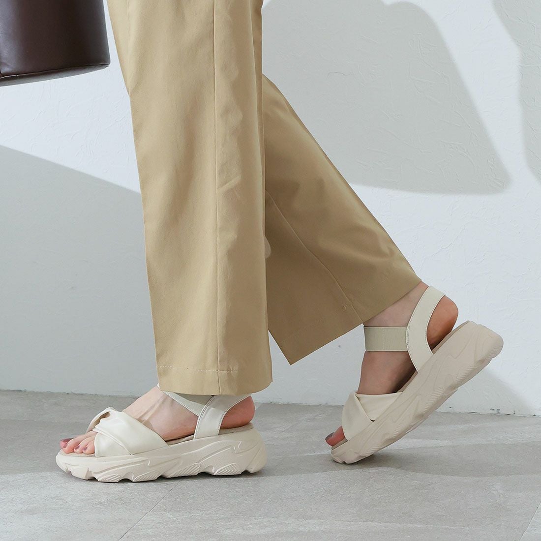 履き心地やみつき感激】ツイストデザインゴムバンド感激スポーツ