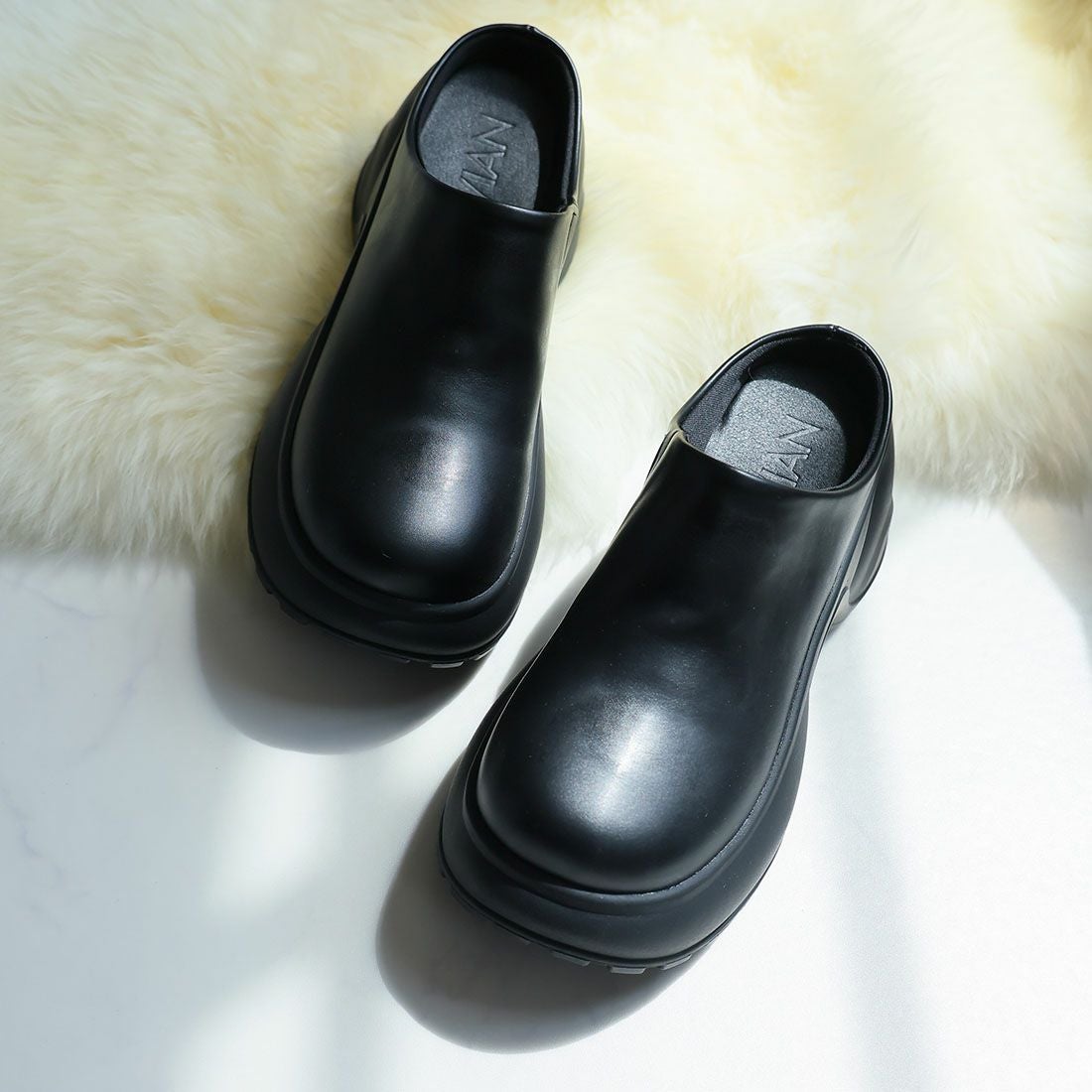 厚底スリッポンサボサンダル ｜靴・レディースシューズの通販なら