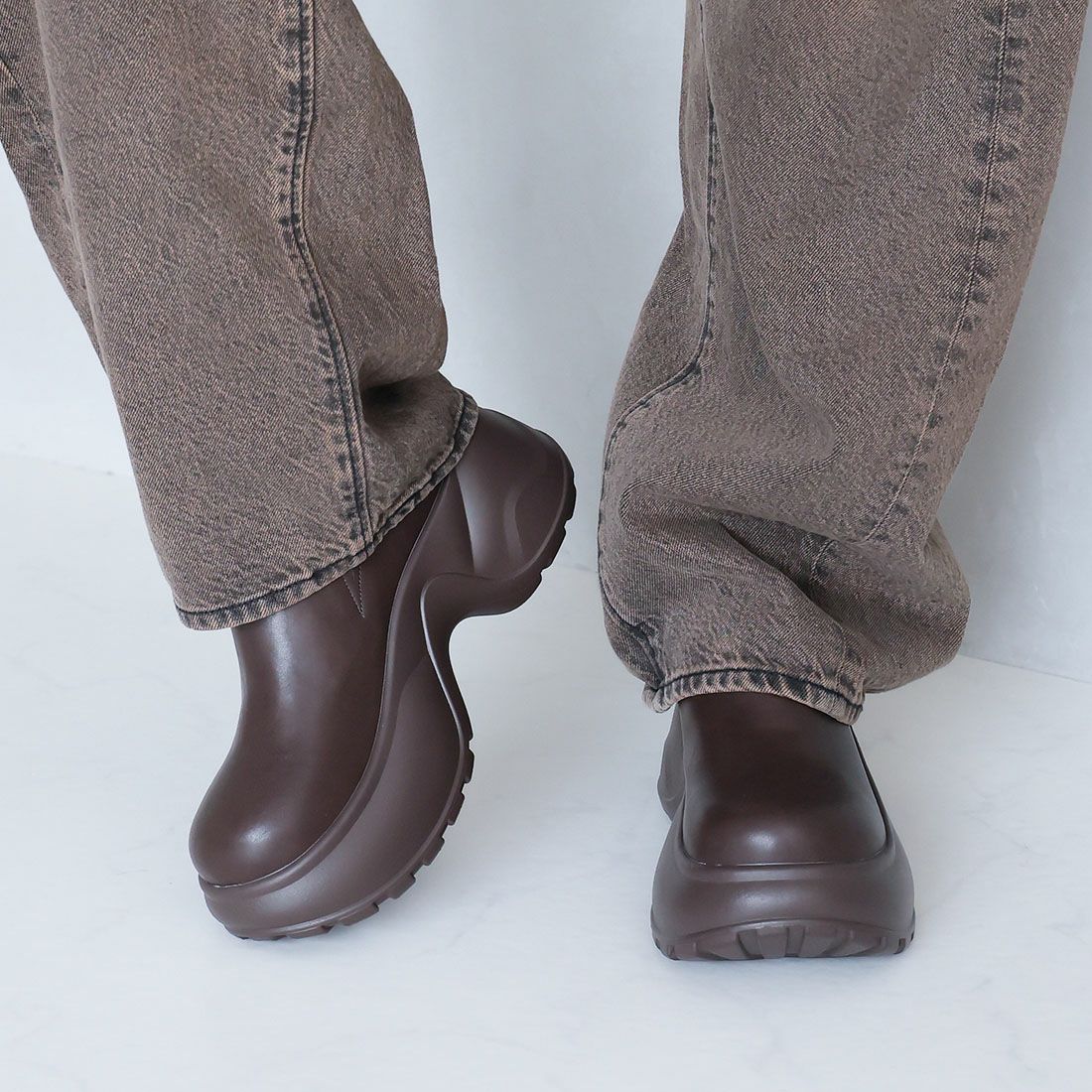 厚底スリッポンサボサンダル ｜靴・レディースシューズの通販なら