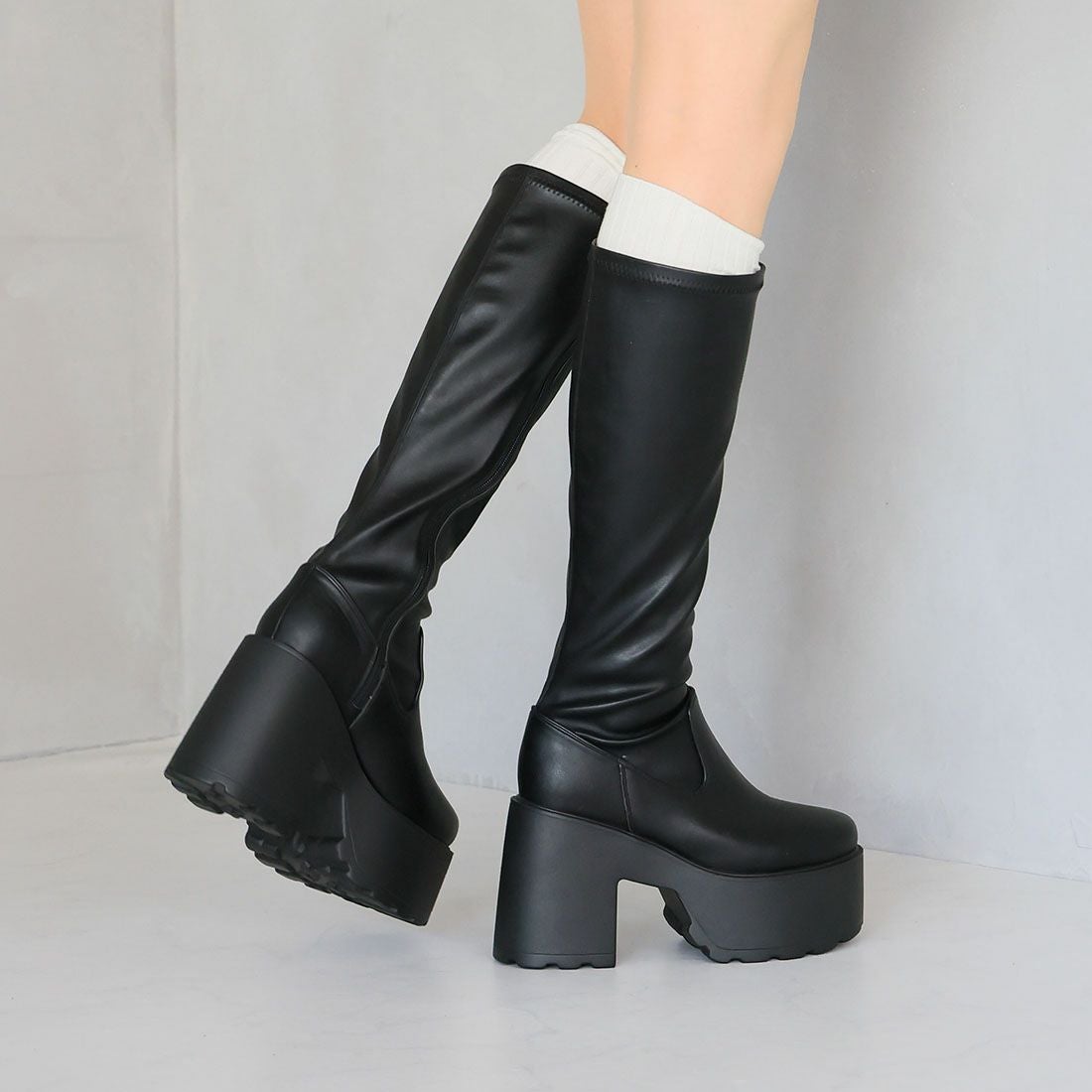 公式ストア/ZOZO限定】厚底プラットフォームチャンキーヒール