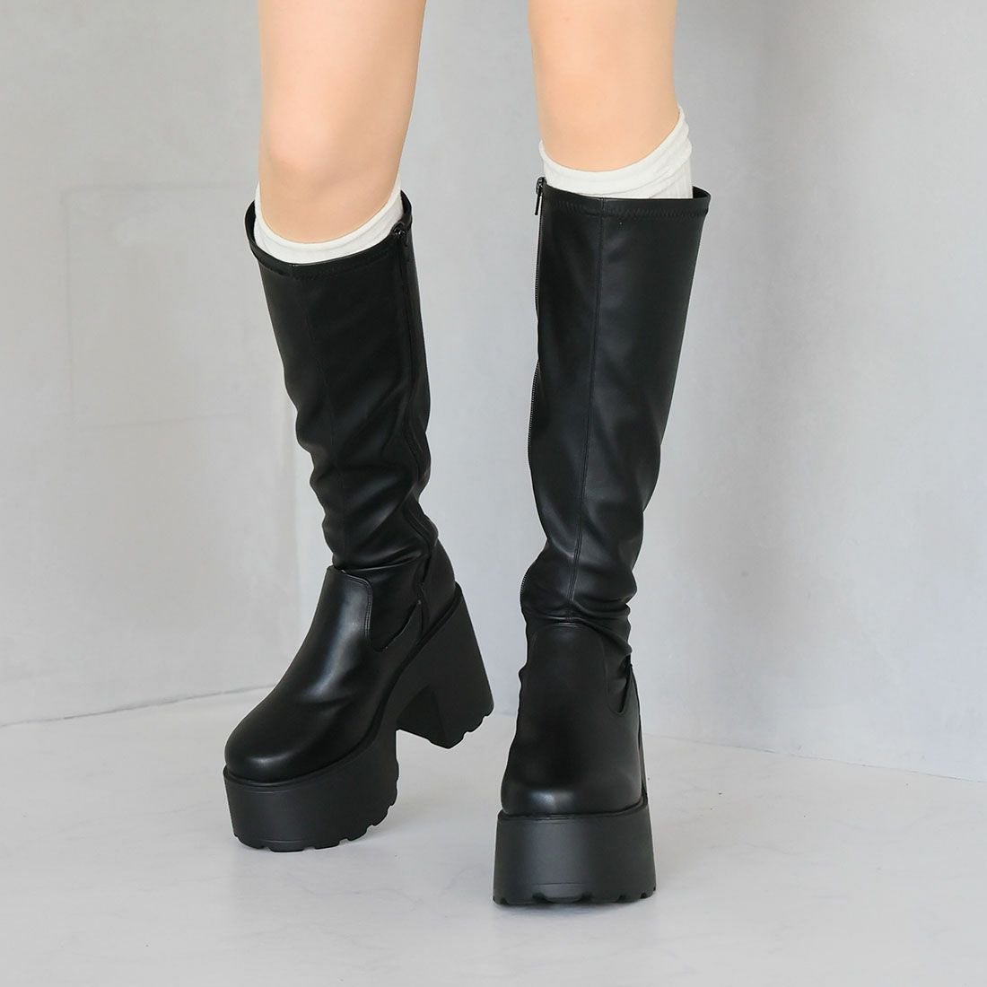 公式ストア/ZOZO限定】厚底プラットフォームチャンキーヒール