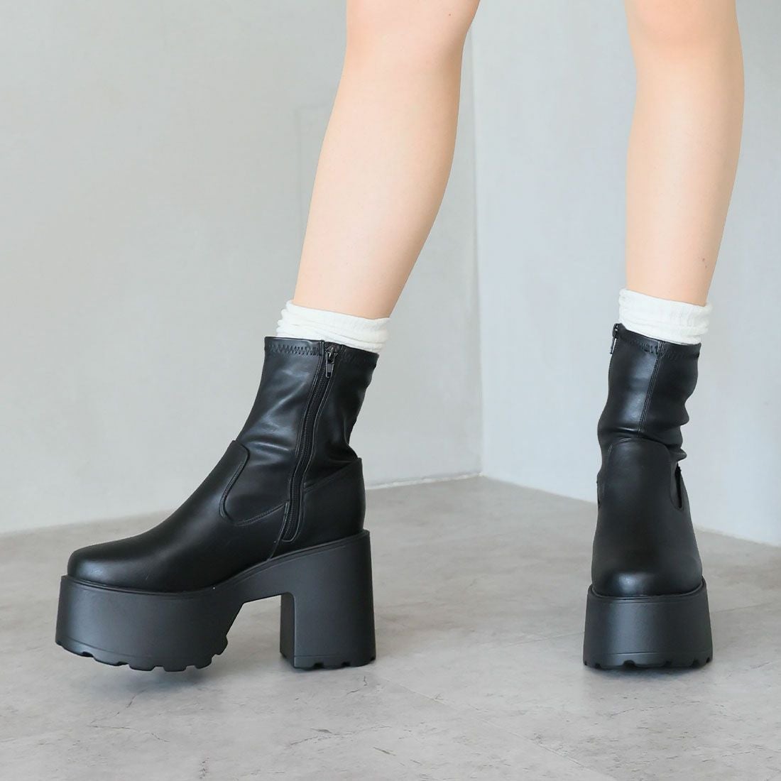 公式ストア/ZOZO限定】厚底プラットフォームチャンキーヒール