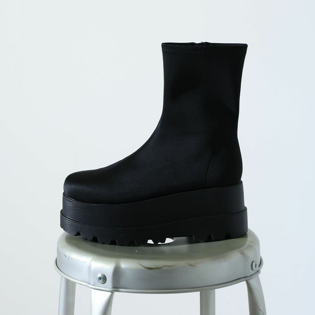 公式ストア/ZOZO限定】厚底ウェッジストレッチブーツ ｜靴・レディース