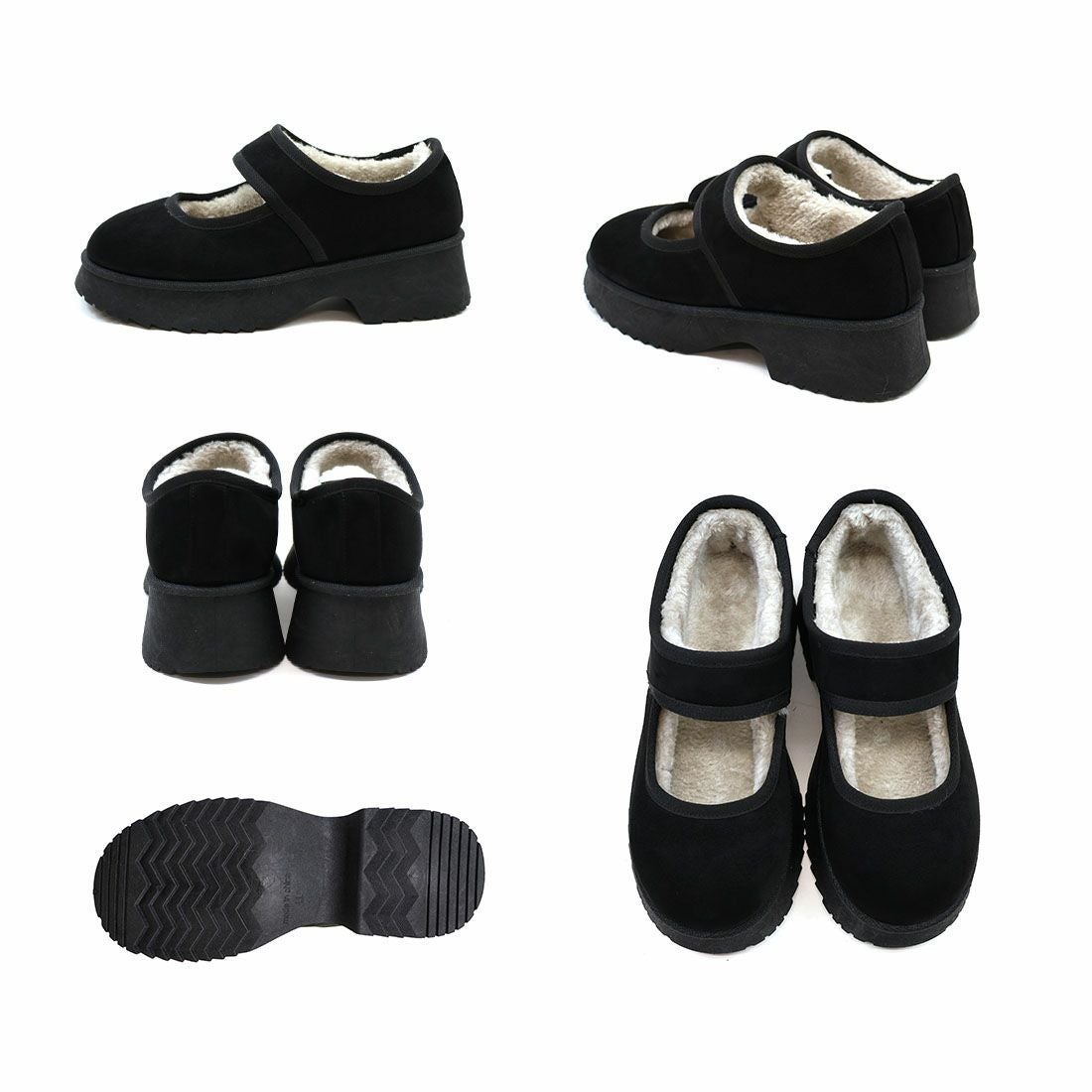 もふぽか厚底メリージェーンスリッポン ｜靴・レディースシューズの