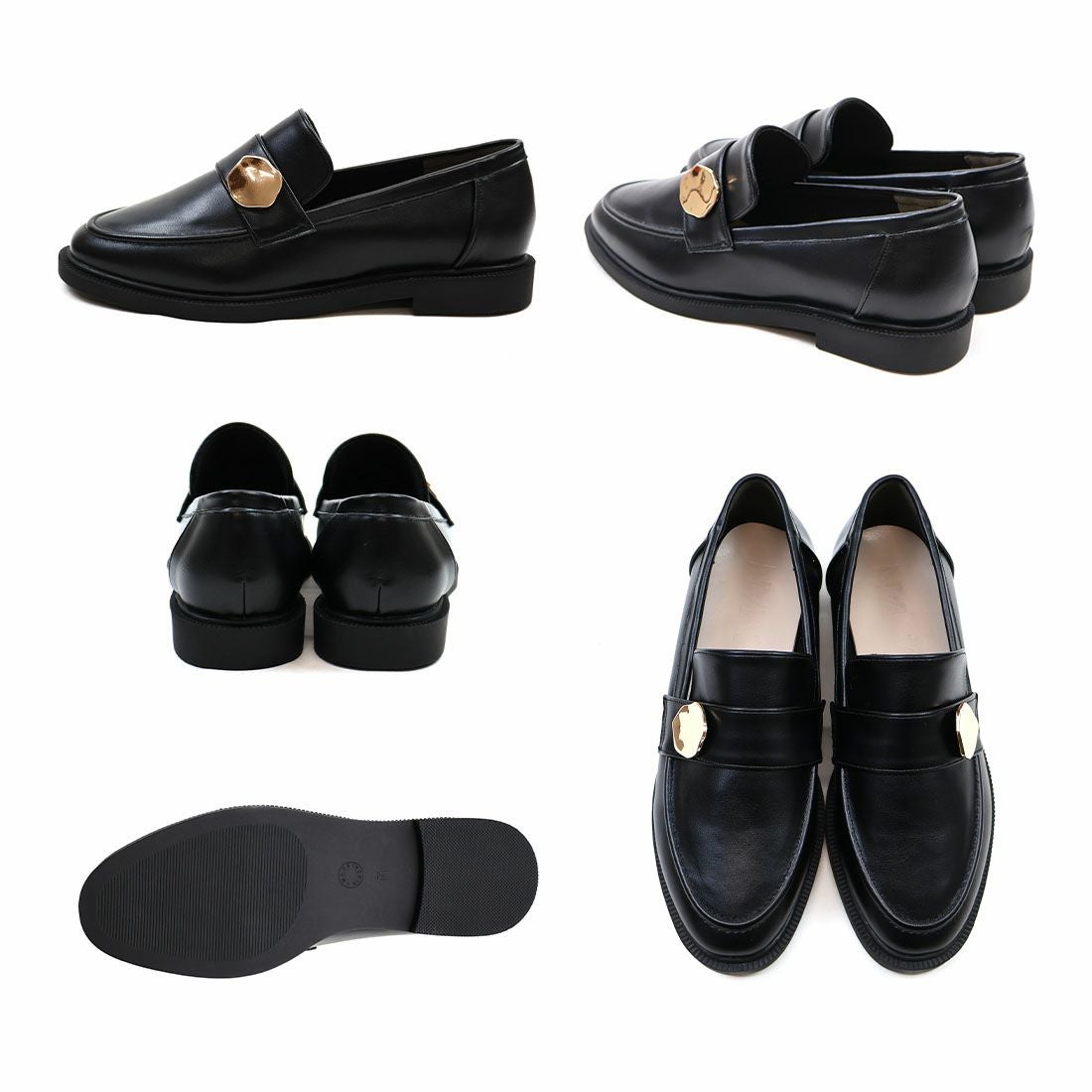 ニキローファー ririkaさんコラボ ニュアンスモチーフローファー ｜靴・レディース