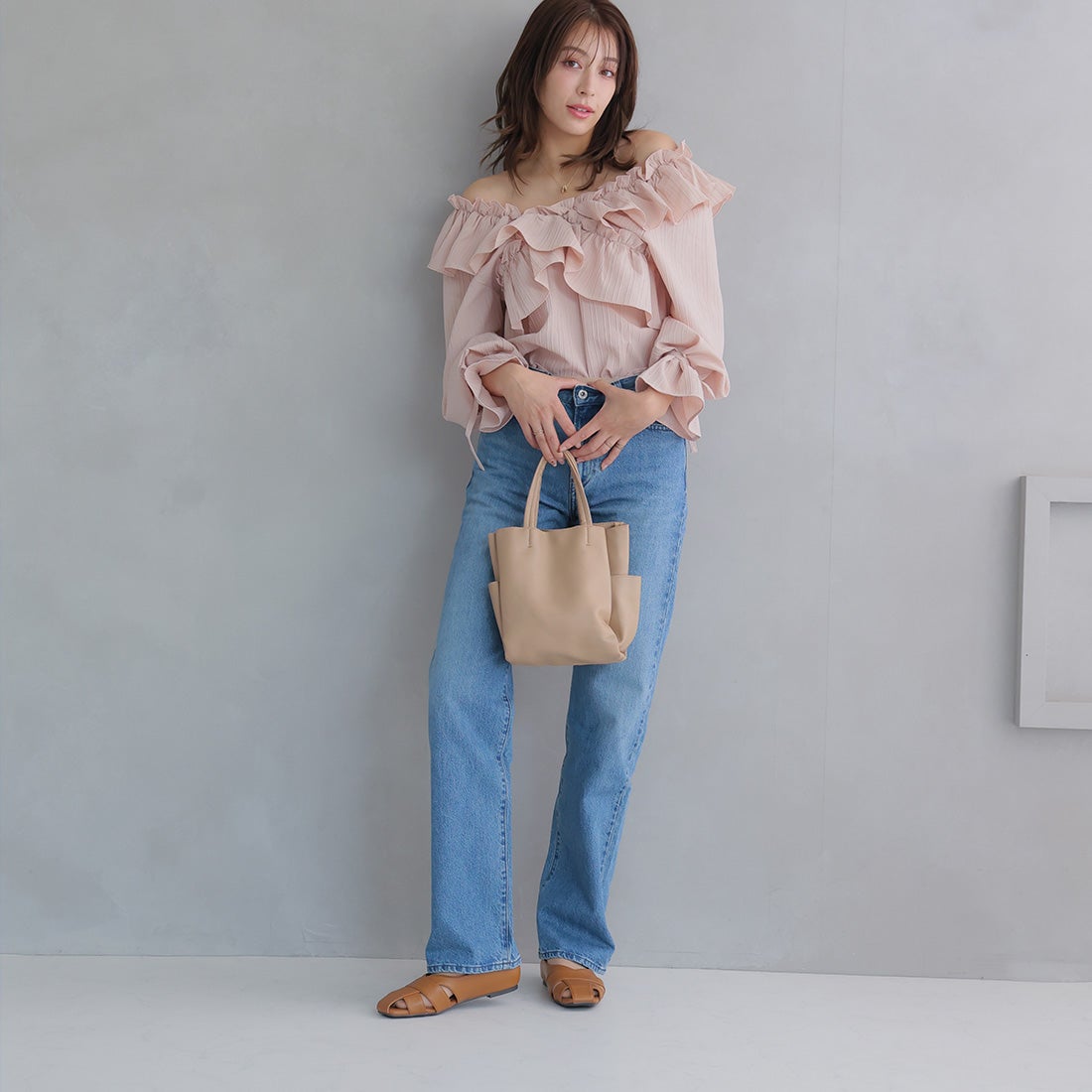 サッ！と履けるグルカフラットシューズ ｜靴・レディースシューズの