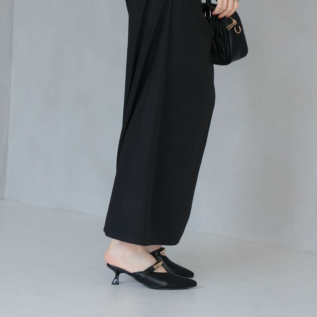 憂うさん専用 ゴールドモチーフミュールパンプス ｜靴・レディースシューズの通販