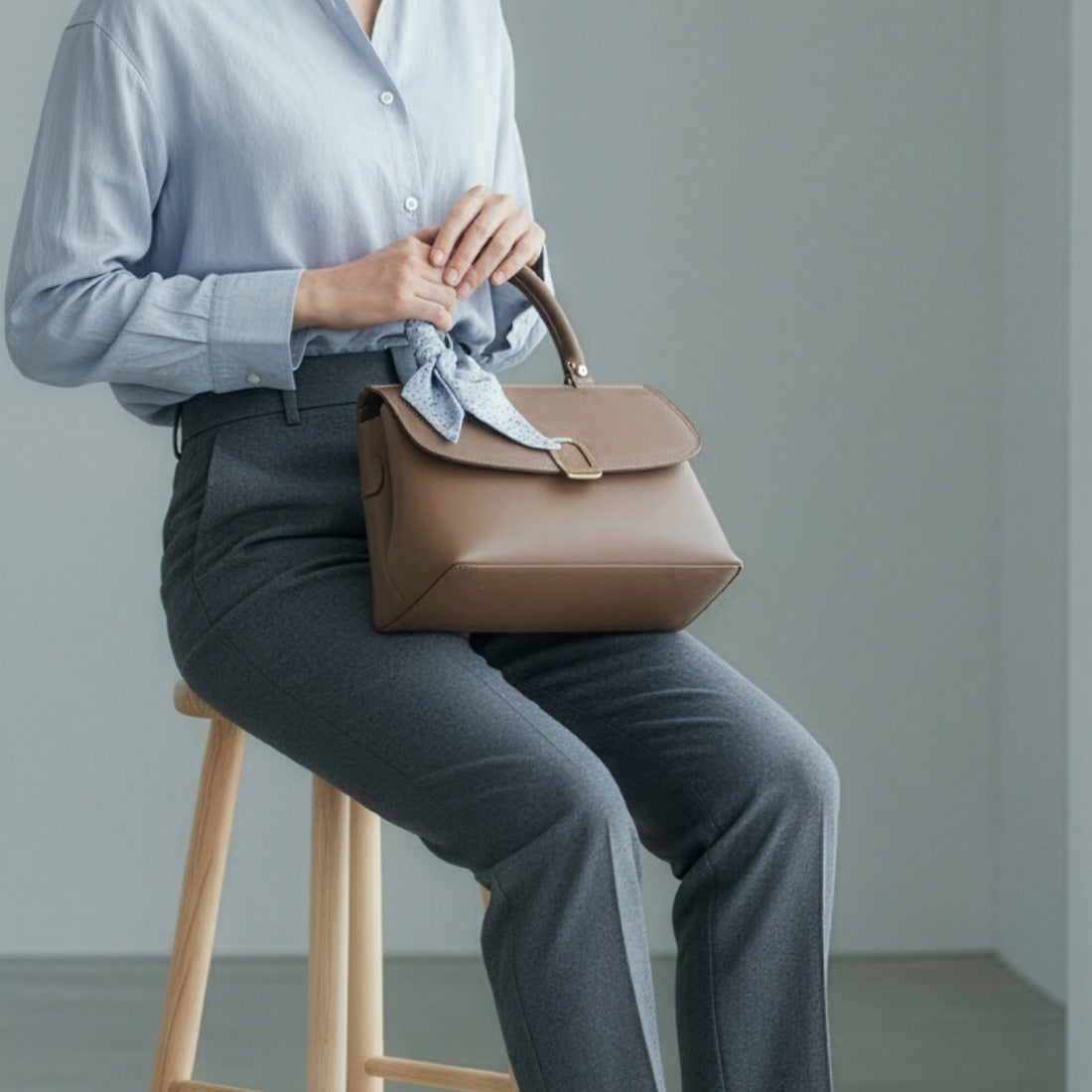 スカーフ付きフラップ2WAYバッグ ｜靴・レディースシューズの通販なら