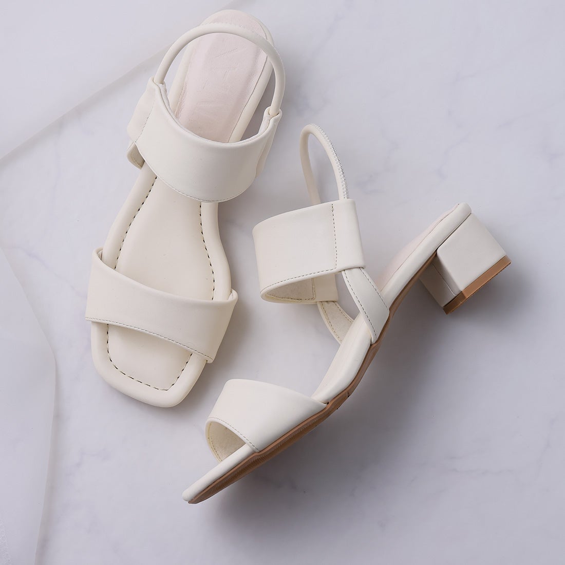 vivi子　アンティークサンルイ1920年頃 「TALMA」H11.5cm 履き心地やみつき感激】ゴムストラップ感激サンダル ｜靴・レディース
