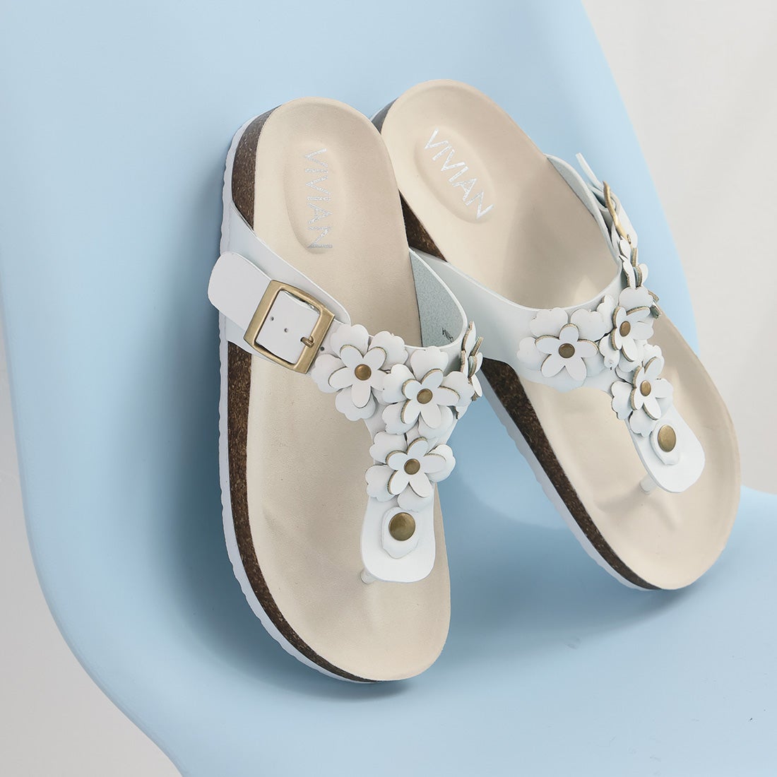 milimiliさま専用【美品】TOD'S ホワイトフラワーサンダル (37